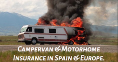 Camper van, motorhome and RV insurance in Spain for Expats in English