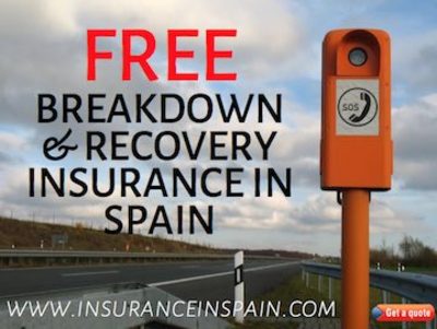Breakdown recovery numbers in Spain